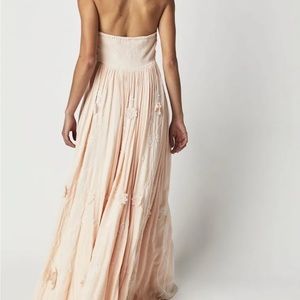 free people rosa maxi dress small